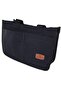 Canvas Hand and Shoulder Bag. Black Handbag. Women's Handbag. Black Shoulder Bag. Hanging Bag. - 5