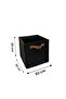 Multi-Purpose Leather Handled Felt Box Organizer Closet Laundry Toy Organizer 30x30x30 Cm - 6