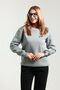 Women's Crew Neck Sweatshirt (Soft Puff Fabric) - 3