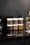 6-Piece Small Size Kitchen Organizer - Glass Jar Food Pulses Storage Container (6 Pcs) 12 Pieces - 3