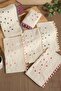 Pompom 6-Piece Embroidered Towel Set Kitchen Towel 30x50 Cm - 5
