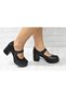 Genuine Leather Women's Heeled Shoes 34-35-36-37-38-39-40 - 4