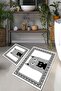 Mom Cat Set of 2 Bathroom Rugs Bath Mat