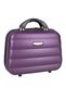 Abs Purple Makeup Hand Suitcase Travel Bag Unbreakable with Password