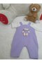 Cute Teddy Bear Detailed Seasonal Baby Outfit 0-3 Months 3-6 Months 6-9 Months Baby Set - 4