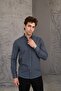 Men's Shirt Cotton Corduroy Buttoned Collar Modern Slim Fit Slim Fit