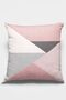 43x43cm Thai Feather Premium Stain Resistant Fabric Double Sided Geometric Throw Pillow Pillowcase Krl390 - 2