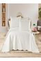 Dowry Double Quilted Embroidered Bedspread, Casual Double Bedspread