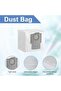 كيس غبار متوافق مع روبوروك Q7 ماكس وQ7 ماكس بلس - 6 قطع - 6