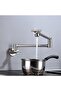 Kitchen Stovetop Faucet Pot, New Model, Imported, Matte Chrome Nickel, 7-Year Warranty. - 3