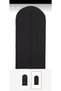 Evening Dress Cover Black Color 10 Pieces with Zipper Gamboç - 2