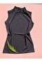 Cotton Lycra Zero Sleeve Turtleneck 3 Pieces Black, White, Skin Color Women's Undershirt - Body - 5