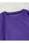Purple Ocean City Printed Unisex Oversize Cotton Sweatshirt - Crew Neck - 3