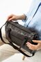 Genuine Leather Brown Multi-Compartment Luxury Women's Crossbody and Shoulder Bag - 5