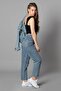 Blue Medium Snow More Likely High Waist Mom Jeans - 2