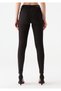 Emmiy Jeans Women's Black High Waist Jeans Trousers Fadeless Jeans(gatherer) - 3