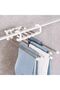 Foldable Closet Wardrobe Pant Tie Shawl Hanger Organizer Layered Hanger Organizer - 5