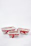 White Wicker Basket - Set of 3 - 4