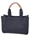 Canvas Hand and Shoulder Bag. Black Handbag. Women's Handbag. Black Shoulder Bag. Hanging Bag. - 6