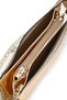 Women's Gold Metal Beaded Clutch Women's Cross Bag - 5