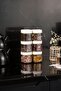 6-Piece Small Size Kitchen Organizer - Glass Jar Food Pulses Storage Container (6 Pcs) 12 Pieces