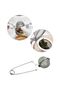 Practical Stainless Steel Flour Cocoa Powder Sugar Sieve and Herbal Tea Brewing Strainer Tea Strainer with Tongs