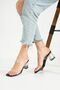 Guaranteed Transparent Heel Transparent Tape Women's Shoes - 3