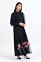 Floral Full Length Dress - 3