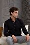 Men's Shirt Cotton Corduroy Buttoned Collar Modern Slim Fit Slim Fit