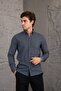Men's Shirt Cotton Corduroy Buttoned Collar Modern Slim Fit Slim Fit - 4