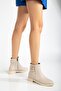 Women's Thermo Flat Sole Boots with Two Buckles - 3