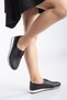 Women's Beige Orthopedic Perforated & Lace-Up Casual Sports Ballerinas (Elegant Fit Buy Number 1 Large) - 2