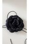 Lace-Up Fabric Flower Choker Necklace Rose Necklace - 2
