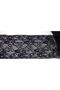 2 Meters Black Lycra Lace Eni16 Cm Collar Sleeve Additional Thickness Adjustable with Cutting