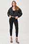 Monica Gold Ikon Black Skinny Jeans Denim Trousers (SKYBLACK)