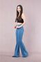 Raymond Laura Spanish Jeans Spanish Denim High Waist Colorfast Medium Blue Trousers Jean - 2