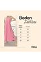 Ayrobin Fabric Long Beige dress with Adjustable Straps - 3