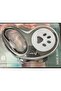 5 Mt Black Pet Automatic Retractable Paw Pattern Travel Collar - 2