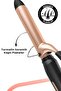 Harmony Tourmaline Ceramic Plate 360 Degree Rotatable Cable Hair Styling Tongs - 2