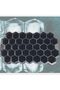 3-Piece Mega Cube Honeycomb Shaped Presentation Icebox Ice Cube Set - 24 Pieces - 5