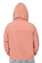 Women's Powder Hooded Waterproof and Windproof Oversize Raincoat with Pockets - 4