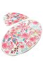 Dolce Oval Set of 2 Bathroom Rug Washable, Non-Slip Base Djt - 2