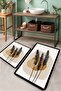 Day Sunrise Set of 2 Bathroom Rug Bath Mat