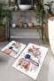 Dance Street Set of 2 Bathroom Rugs Bath Mat