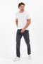 Regular Cut Zippered Wide Leg High Waist Men's Gray Smoked Color Dad Jeans - 2