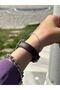 Sporty Vintage Leather Strap Wristwatch - 7