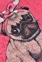 Pink Pug Set of 2 Bathroom Rug Set - 3