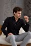 Men's Shirt Cotton Corduroy Buttoned Collar Modern Slim Fit Slim Fit - 4