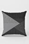 Smoked Premium Thai Feather Stain Resistant Fabric Geometric Double Sided Throw Pillow Pillow Case Krl1123