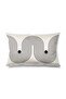 Rectangular Modern Patterned Double-Sided Printed Suede Throw Pillow Cover
